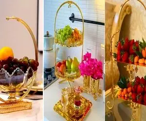 مدل ظرف میوه خوری شیک 2025 برا مهمونی؛ میز پذیراییت با اینا شاهانه و لاکچریه بی رقیب