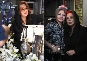 حال بد نسرین مقانلو در چهارمین سالگرد پسرش؛ حضور چهره ها و تغییر چشمگیر مهلقا باقری
