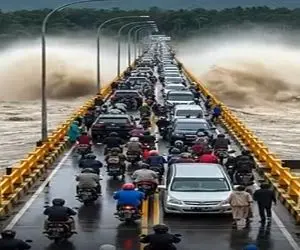 معماری طبیعت؛ رو پل آخر الزمان شد مردم نمیدونن کجا فرار کنن