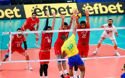 روز و ساعت بازی والیبال ایران مقابل برزیل