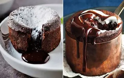 طرز تهیه سوفله شکلاتی / یه دسر فوق العاده خوشمزه که از خوردنش سیر نمیشید