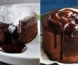 طرز تهیه سوفله شکلاتی / یه دسر فوق العاده خوشمزه که از خوردنش سیر نمیشید