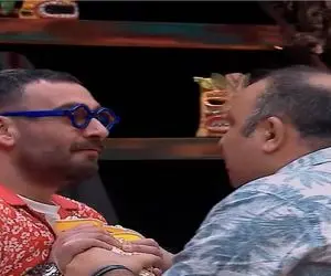 سوتی خندان؛ علی اوجی و نیما شعبان نژاد تو جوکر میزنن تیپ وتاپ هم اسم پفیلا قربانی شد 