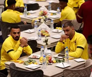 (عکس) الاتحاد بدون بنزما در اصفهان