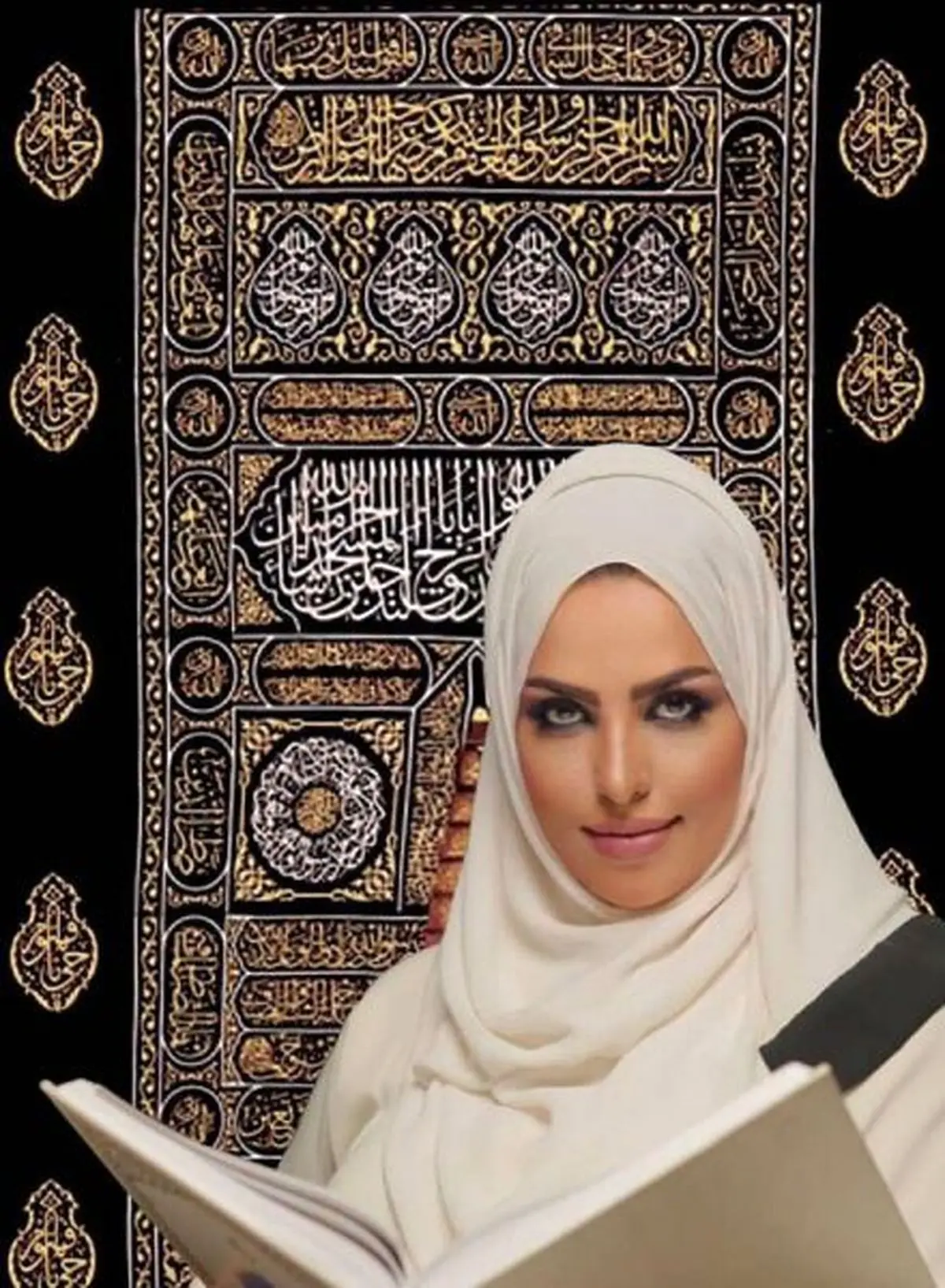 (عکس) «سمیه نور» تاجر ایرانی‌الاصل ساکن امارات که پرده کعبه را خریده کیست؟