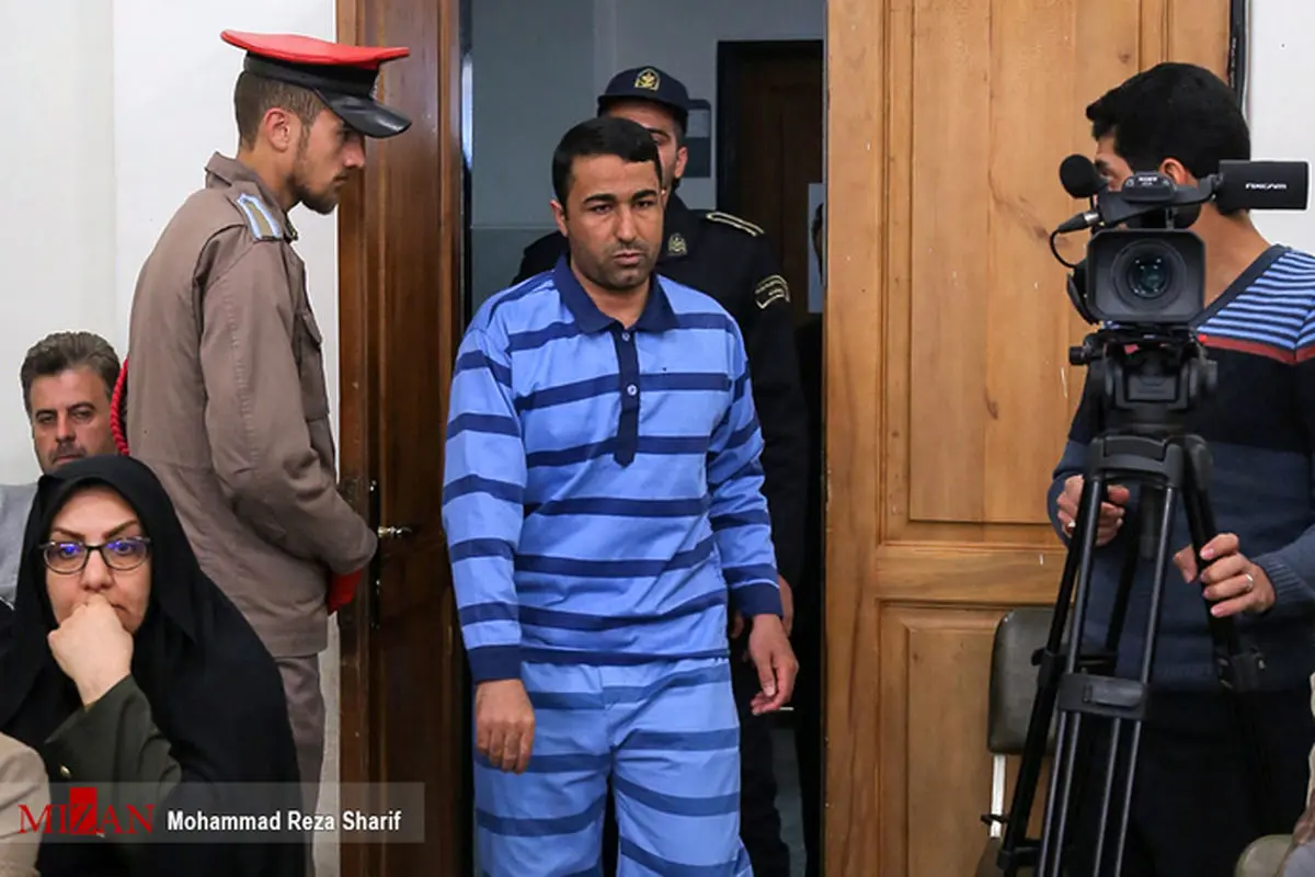 (عکس) مصطفی صالحی قاتل شهید شاه سنایی اعدام شد