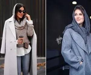 شال و روسری مناسب برای پوشیدن با پالتو / ست کردن با انواع تیپ ها از کژوال تا رسمی