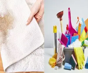 در 5 دقیقه لکه هندوانه و چای را از روی فرش محو کن/ شگرد حرفه ایارو یاد بگیر