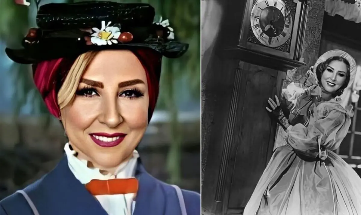 (ویدیو) رقص و آواز خوانی مرجانه گلچین خانم چادری سریال ها جلوی دوربین!