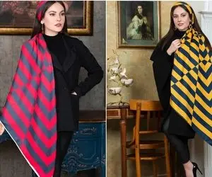 به سفیدها شال یا روسری چه رنگی خیلی میاد؟