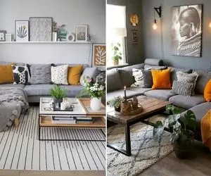 فرش طوسی با چه پرده ای ست میشه؟ / فقط که پرده نیست رنگ دیوارا رو میخوای چیکار کنی؟