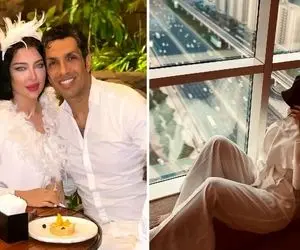 فِیس شیربرنج همسر سپهر حیدری وقتی شاعرانه شده؛ خانوم گیس شلاقیشو گذاشت فروش!