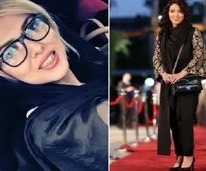 لیلا اوتادی یجور دولا پنج لا آرایشیده که بزنی ازش نفت درمیاد؛ آخرم روسری بندِ سرش نشد!