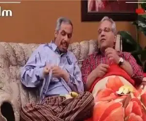 سکانس خندان/از دست جواد رضویان پشت صحنه به زمین افتاده از خنده