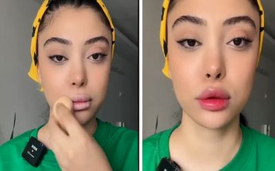 ویدئویی از آرایش لب به سبک زنان کره ای؛ زیبایی دوبرابر تنها با یک ترفند