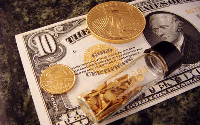 افت ارزش دلار طلای جهانی را گران تر کرد