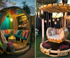 آلاچیق های مجلل برای باغ و حیاط ویلا؛ با اینا خیال چاشنیه واقعیت به خودش میگیره