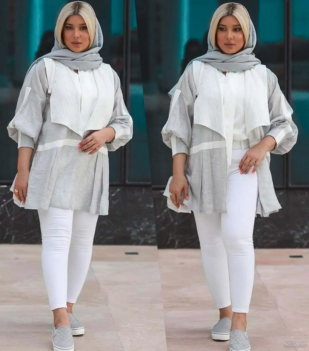 شلوار سفید