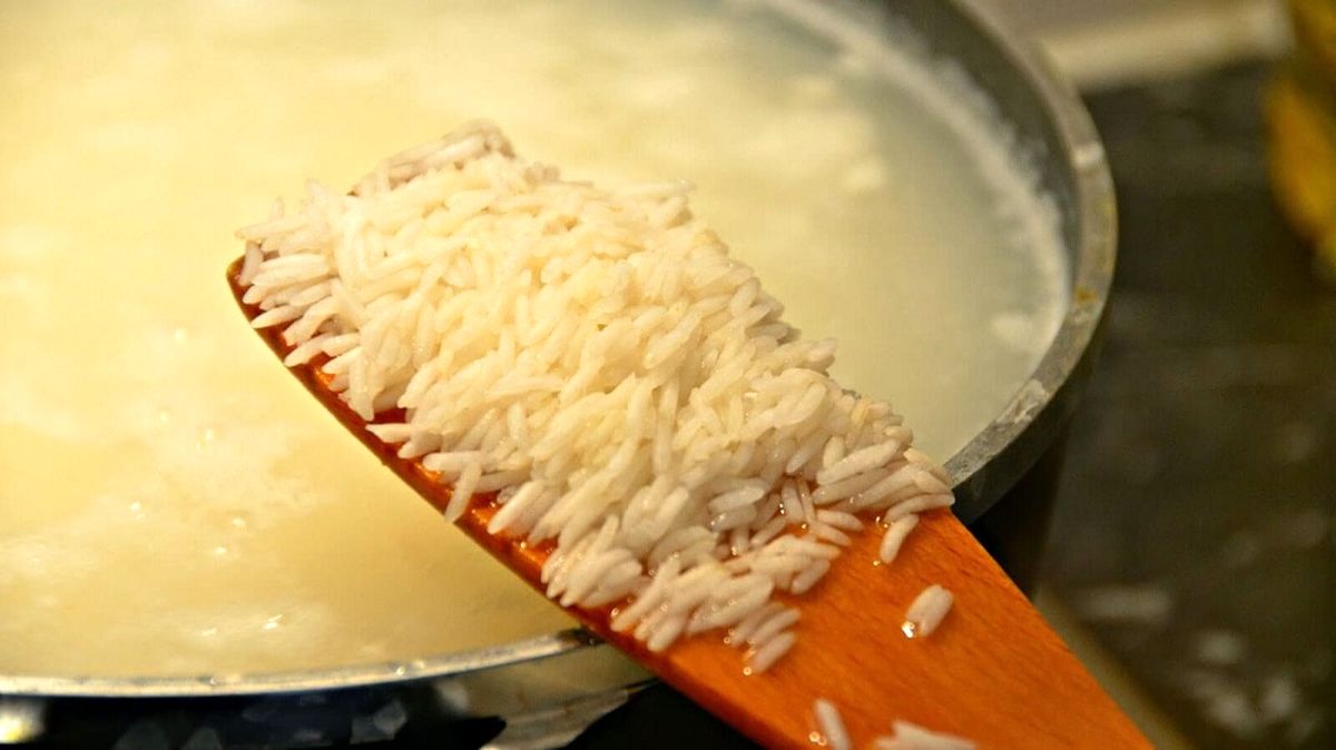 شور شدن برنج
