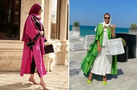 استایل با مانتو مجلسی تافته برای عید 1405؛ جدیدترین طراحی جهت ظاهری مخصوص و ظریفانه