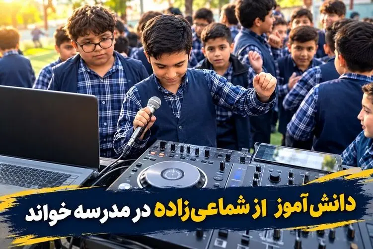 آواز جدید؛ دانش آموز به طوری عجیب با آهنگ شماعی زاده همه رو به رقص 
 و دعوا آورد