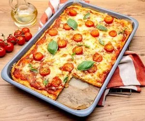 آموزش آشپزی؛ پیتزای خیلی خوشمزه و فوری با خمیر سیب زمینی