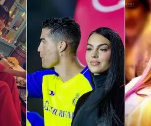 زنِ رونالدو حوری بهشتیه و خوووشگلترین دُخی عرب پیگیره کریس؛ جورجینا چه شکاره!