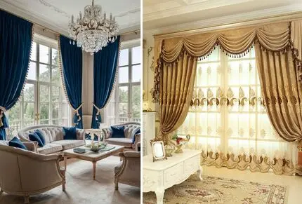 بهترین سبک و رنگ پرده برای سالن پذیرایی؛ مدل هایی خیره کننده با کاربرد چند جانبه