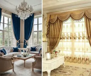 بهترین سبک و رنگ پرده برای سالن پذیرایی؛ مدل هایی خیره کننده با کاربرد چند جانبه