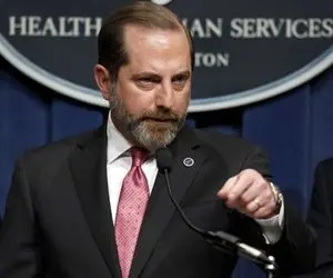 "الکس آزار" وزیر بهداشت آمریکا هم استعفا کرد