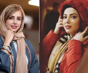 سلفی صاف و براق شبنم قلی خانی و لیلا اوتادی؛ ته افکت را درآوردند!