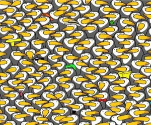 بازی فکری؛ پنگوئن شیطون در دل توکان پنهانه می‌تونی پیداش کنی؟