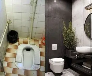 فکر نکنی فقط هال پذیرایی خوشگل کردن میخوادا؛ اینجوری سرویس بهداشتی دیزاین کن شیک شه