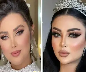 جدیدترین مدل آرایش عروس 1405 در ایران / میکاپ عروس ترند اینستاگرام