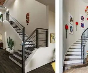 شیک ترین مدل های دکوراسیون راه پله / طراحی‌هایی که راه پله رو عضوی جذاب تو خونه میکنن
