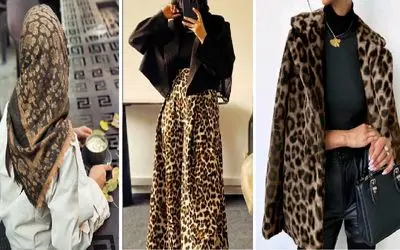 طرح پلنگی ترند پاییز و زمستون امسال؛ خاص ترین تیپ های لاکچری و اینستایی رو باهاش بزن