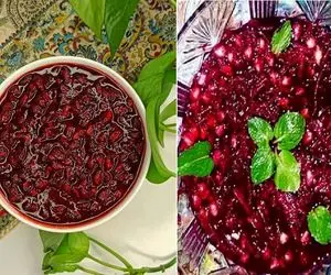 آموزش آشپزی؛ ترشی لبو و انار خوشمزه ترین ترشی واسه شب یلدا