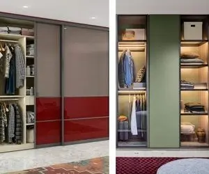 جدیدترین مدل های کمد دیواری / با کمی خلاقیت فضای خونه رو شیک و لاکچری کن