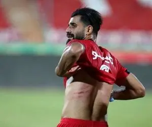 رد استوک بر بدن مدافع پرسپولیس؛ زخم کاری!