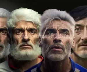 (عکس) سفر در زمان با ستاره های تیم ملی ایران؛ تصاویری خاص از کودکی تا پیری!