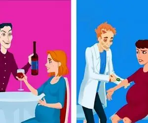 هوش تصویری؛ اگه ادعات میشه که باهوشی بگو کدوم ازاین آقایون خانومای باردار رو میکُشه؟