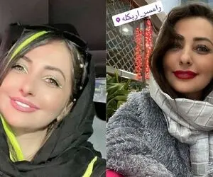 ترندی ترین تیپ تابستونی "نفیسه روشن" در این کنسرت؛ مگه ارمِ رفیقشو سفت چسبیده