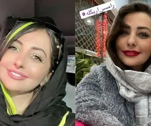 ترندی ترین تیپ تابستونی "نفیسه روشن" در این کنسرت؛ مگه ارمِ رفیقشو سفت چسبیده