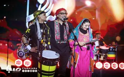 آواز شاد/رقص بندری شریفیان صحنه ترکونده/لیانا تو نی انبان نفس کم نمیزاره تا ته باهاش میاد