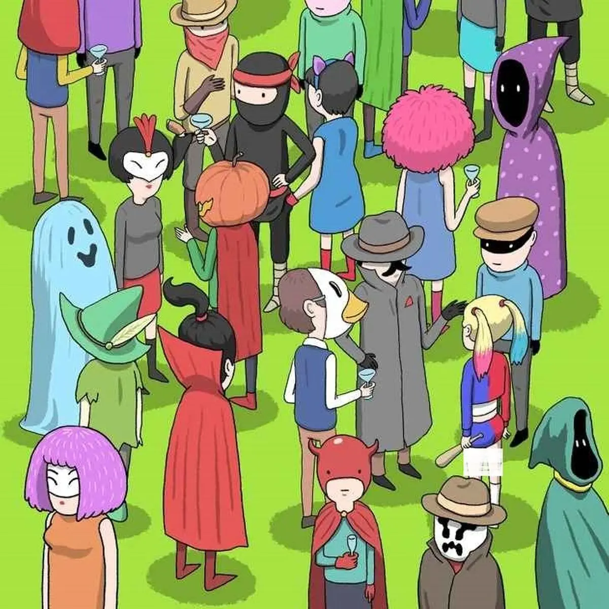 find the thief in party