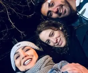 مریم معصومی در حال love ترکوندن با رفیق کار بلدش + عکس