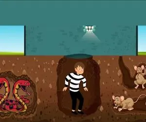 بازی فکری؛ این آقا از کدام راه برود نجات می یابد؟
