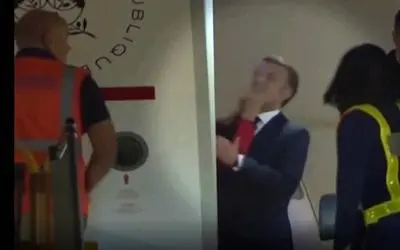 سیلی خوردن رئیس جمهور با ابهت از همسرش تو ملأ عام