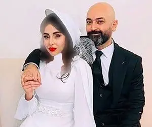 (ویدئو و عکس) استایل کت و شلوار و کرواتی مهدی کوشکی و همسر چهارمش در اکران لختگی 