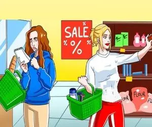 هوش تصویری؛ اگه هوشت سر به فلک میکشه بگو کدوم از این خانومایی که اومده خرید متاهل؟